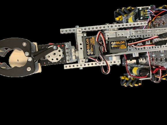 Mercury's specimen lift arm and gripper