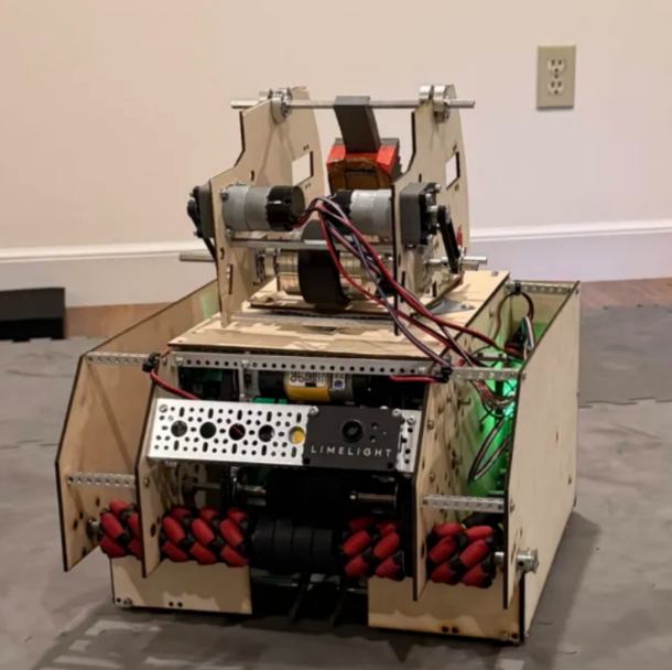 The Mercinator, GNCE Mercury's BIOBUZZ robot, fully built